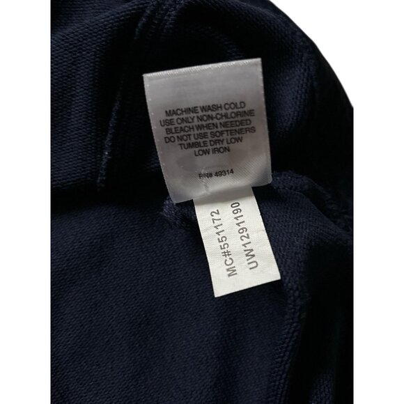 Notre Dame Fighting Irish Jacket Womens Small Navy College Football Quarter Zip - Picture 9 of 9